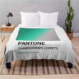 Meek Mill - Championships Album - Pantone Color Card - Poster, Print, Sticker, Tapestry, Blanket - Throw Blanket