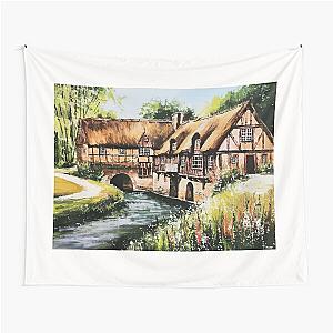 Mill landscape Tapestry