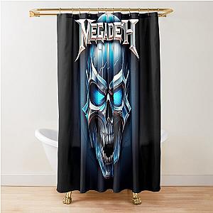 Megadeth shirt logo Shower Curtain