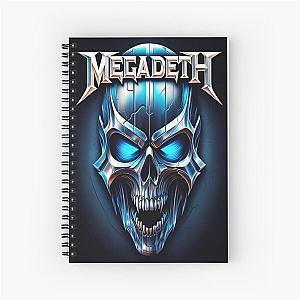 Megadeth shirt logo Spiral Notebook