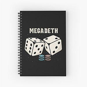 megadeth Dice T-Shirt Spiral Notebook