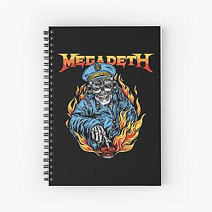 megadeth Spiral Notebook