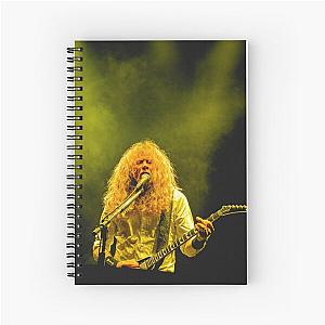 Dave Mustaine - Megadeth in Peru Spiral Notebook