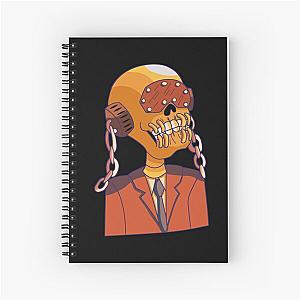 Vic Rattlehead from Megadeth Spiral Notebook