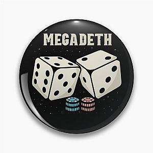 megadeth Dice T-Shirt Pin