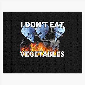 I Don't Eat Vegetables Megamind Jigsaw Puzzle