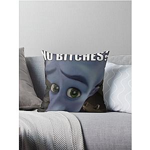 No Meme Megamind Throw Pillow