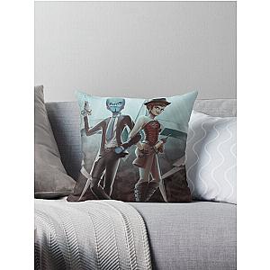 Art Megamind Throw Pillow