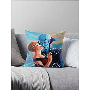 Art Megamind Throw Pillow