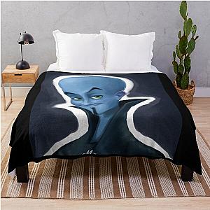 Megamind Art Throw Blanket