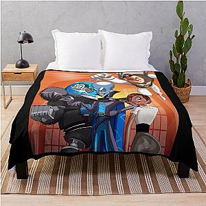 Art Megamind Throw Blanket