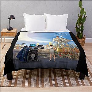 Art Megamind Throw Blanket