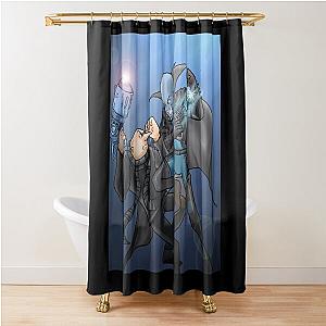 Art Megamind Shower Curtain