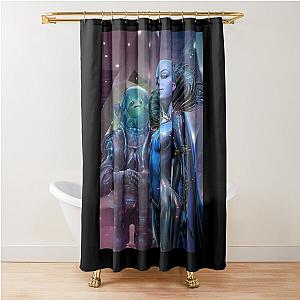 Art Megamind Shower Curtain