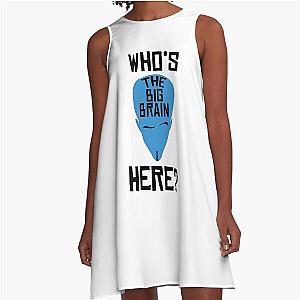 Megamind - Who is The Big Brain Here Perfect Gift Aline Dress