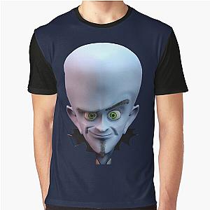 Smiling Megamind 3D Graphic T-Shirt
