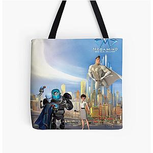 Art Megamind All Over Print Tote Bag
