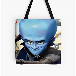 Art Megamind Over Print Tote Bag