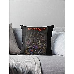 SMT Repro Poster 'shin megami tensei' Throw Pillow