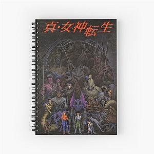 SMT Repro Poster 'shin megami tensei' Spiral Notebook