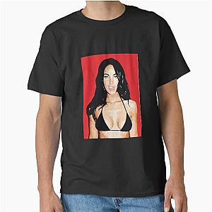 Megan Fox Red Oil Painting T-Shirt