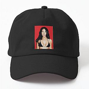Megan Fox Red Painting Dad Hat