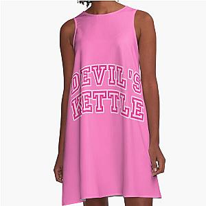 Devils Kettle Jennifer Check Megan Fox A-Line Dress