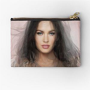 Megan Fox Portrait Zipper Pouch