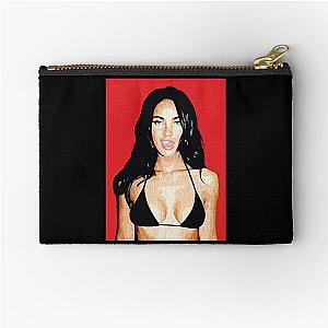 Megan Fox Red Painting Zipper Pouch