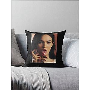 Megan Fox Throw Pillow