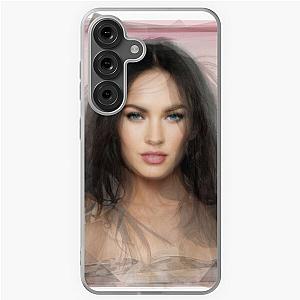 Megan Fox Portrait Samsung Galaxy Case