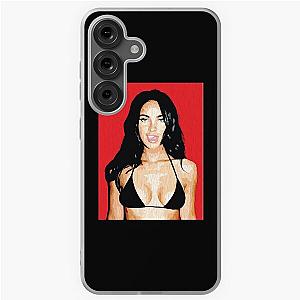 Megan Fox - Red Oil Painting Samsung Galaxy Soft Case