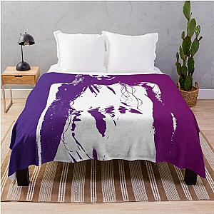 Megan Fox 2021 Digital Drawing Throw Blanket