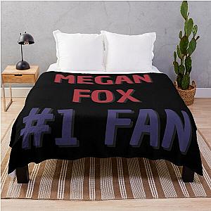 Megan Fox Fan Throw Blanket