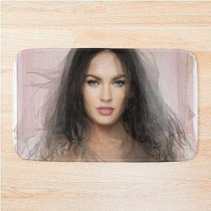Megan Fox Portrait Bath Mat