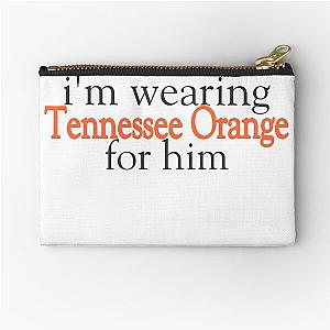 Tennessee Orange Megan Moroney Song Lyric Design Zipper Pouch