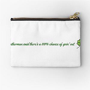 Megan Moroney Lucky Lyrics Zipper Pouch