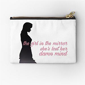 Girl in the Mirror Song Lyrics Megan Moroney (pink) Zipper Pouch