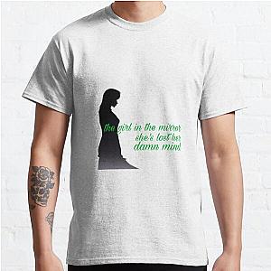 Girl in the Mirror Song Lyrics Megan Moroney (green) Classic T-Shirt