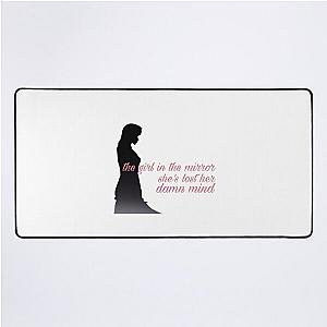 Girl in the Mirror Song Lyrics Megan Moroney (pink) Desk Mat