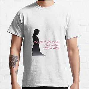 Girl in the Mirror Song Lyrics Megan Moroney (pink) Classic T-Shirt