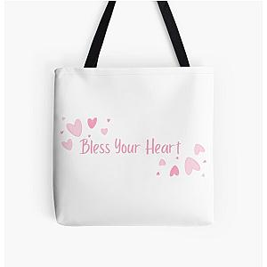 Megan Moroney “Bless Your Heart” I’m not pretty All Over Print Tote Bag