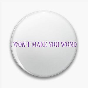 Megan Moroney Wonder Lyrics Pin