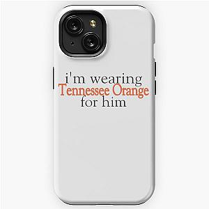 Tennessee Orange Megan Moroney Song Lyric Design iPhone Tough Case