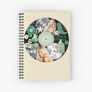 Megan Moroney Lucky Record Spiral Notebook