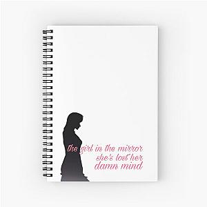 Girl in the Mirror Song Lyrics Megan Moroney (pink) Spiral Notebook