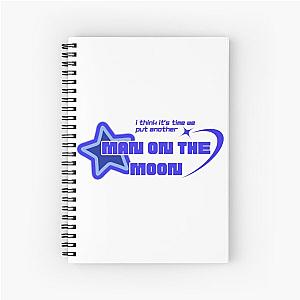 MEGAN MORONEY MAN ON THE MOON Spiral Notebook