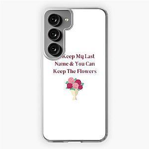 Megan Moroney Keep The Flowers Samsung Galaxy Soft Case