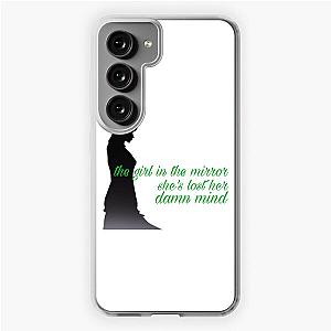 Girl in the Mirror Song Lyrics Megan Moroney (green) Samsung Galaxy Soft Case