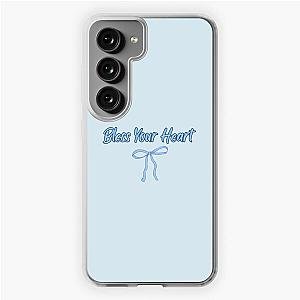 Megan Moroney “Bless Your Heart” Blue Samsung Galaxy Soft Case